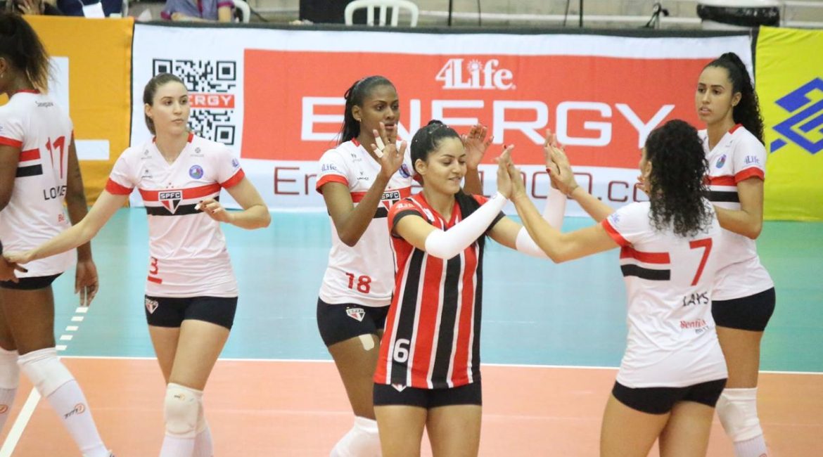 São Paulo F.C./Barueri não consegue segurar o Itambé Minas jogando em